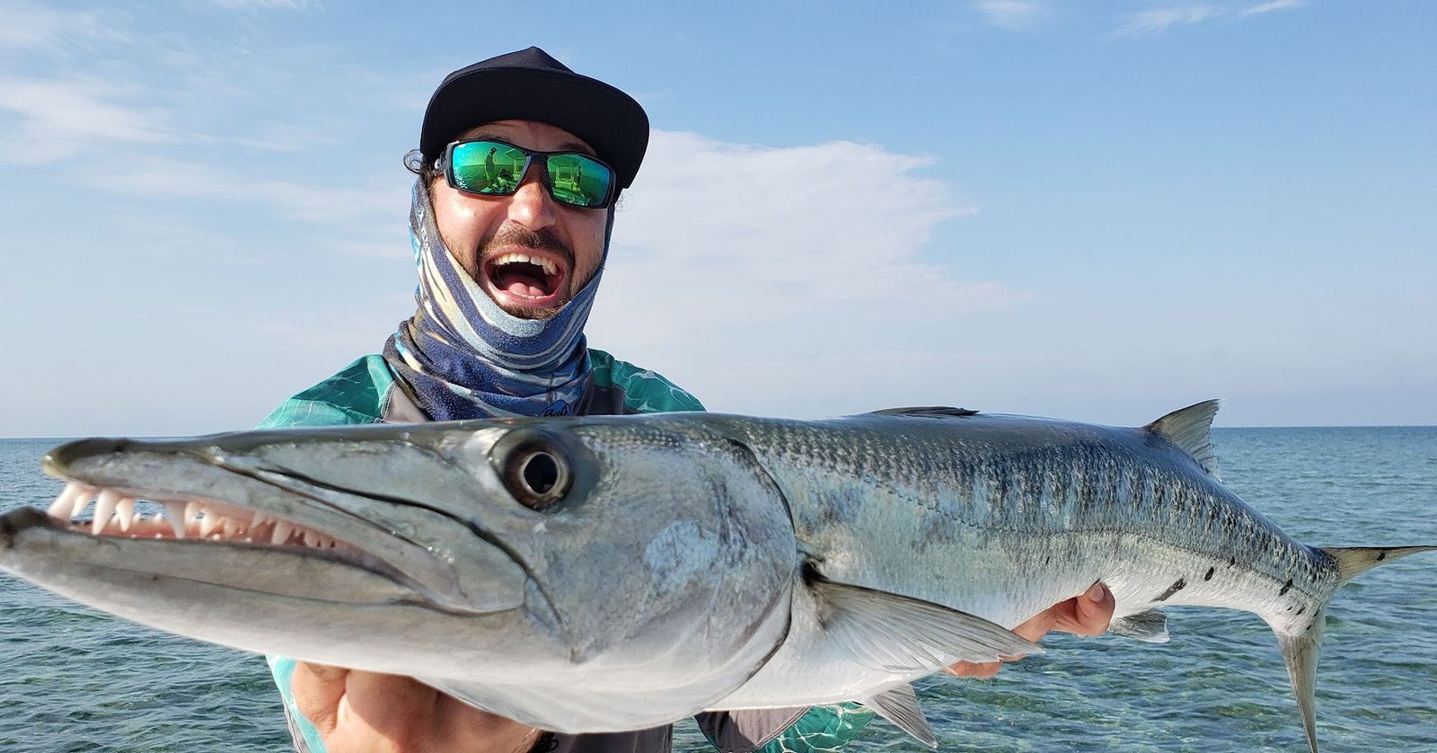 Barracuda caught inshore in Miami