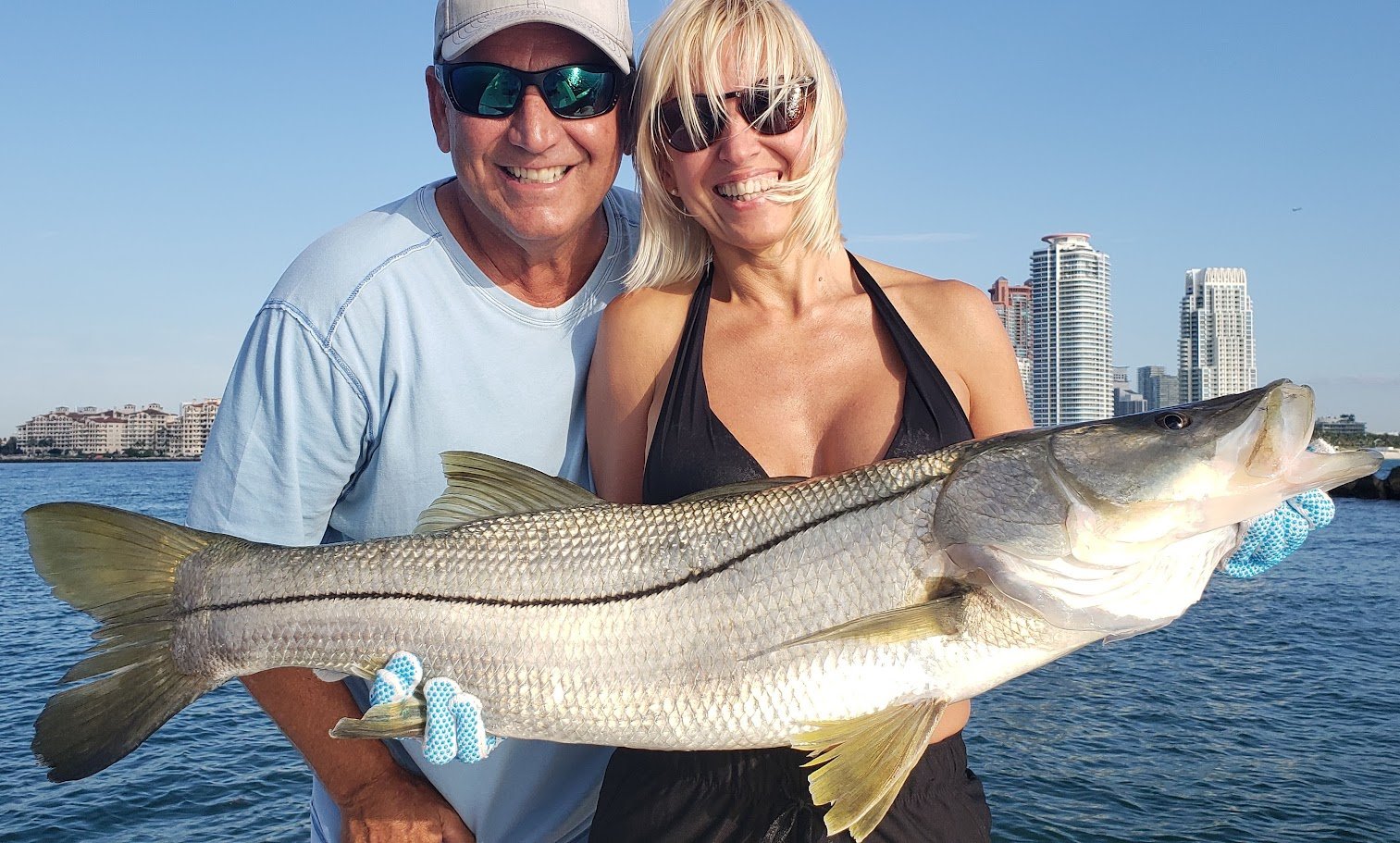 Snook fishing in Miami