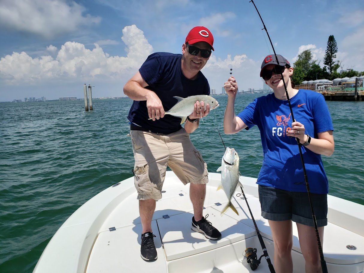 Family fishing trip in Miami