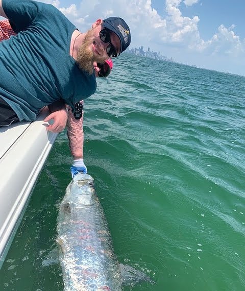 Key Biscayne tarpon catch