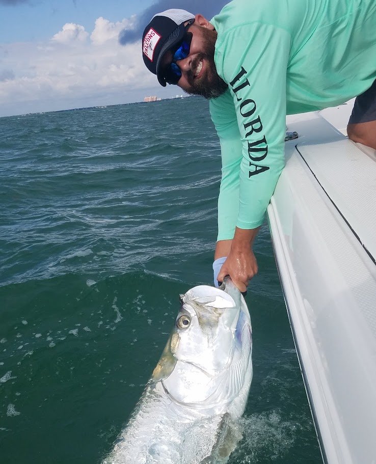 Key Biscayne tarpon fishing