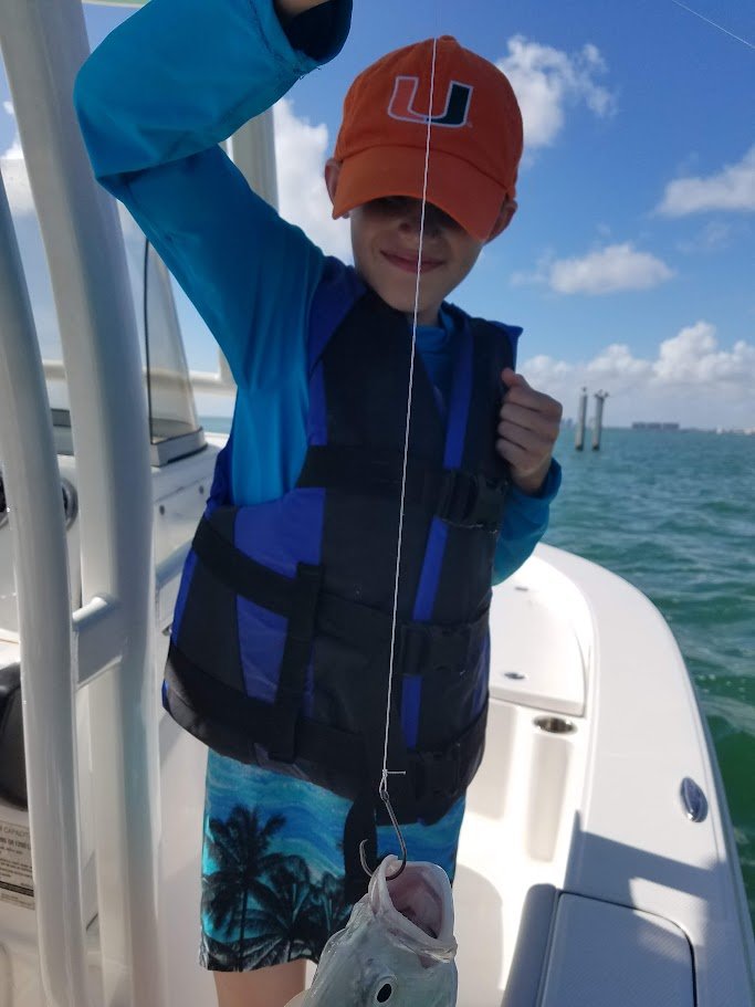 Captain Tom Weber teaching anglers